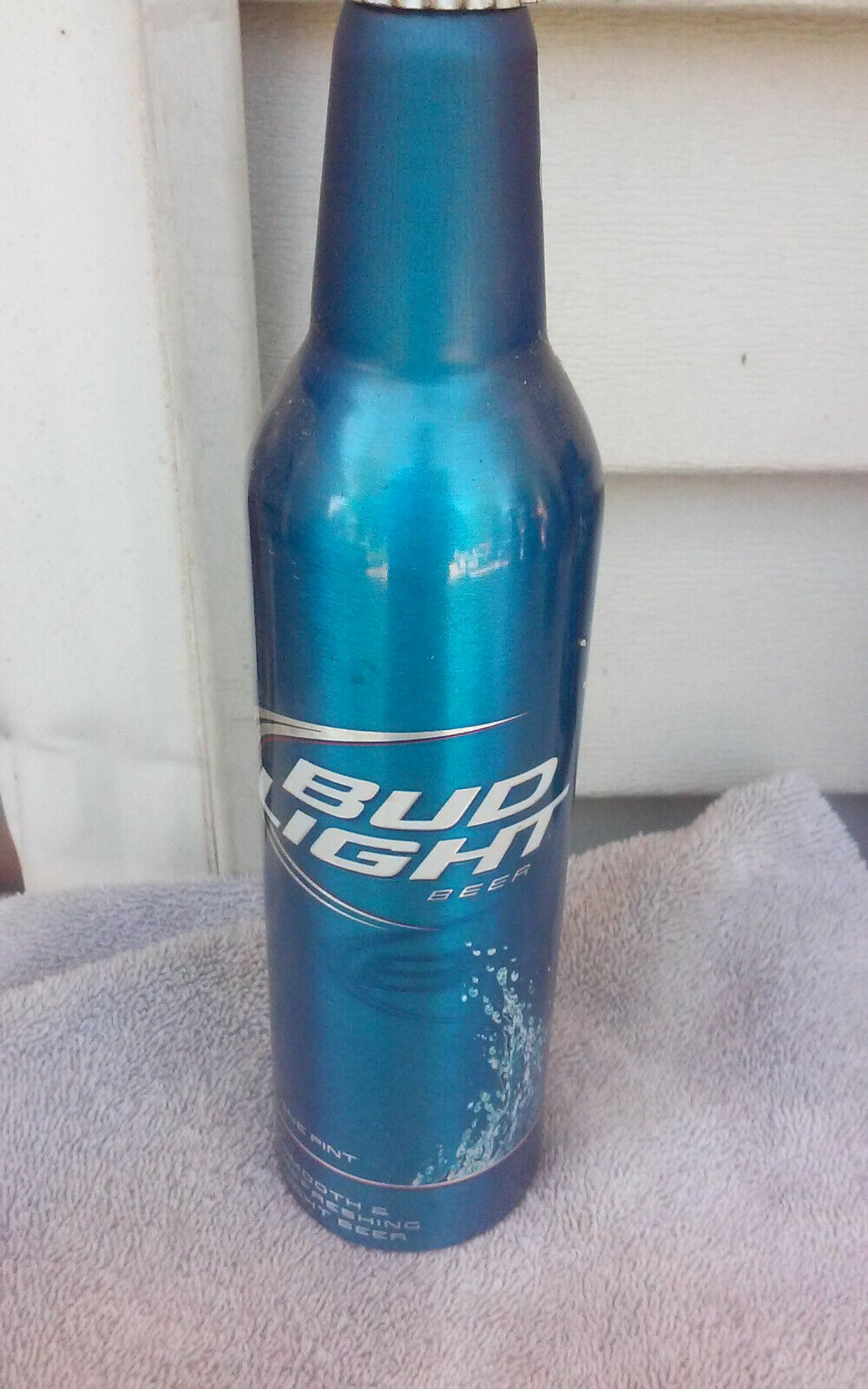 Bud Light  Aluminum Cheap Beer Botle Bottles Empty Gar Fr