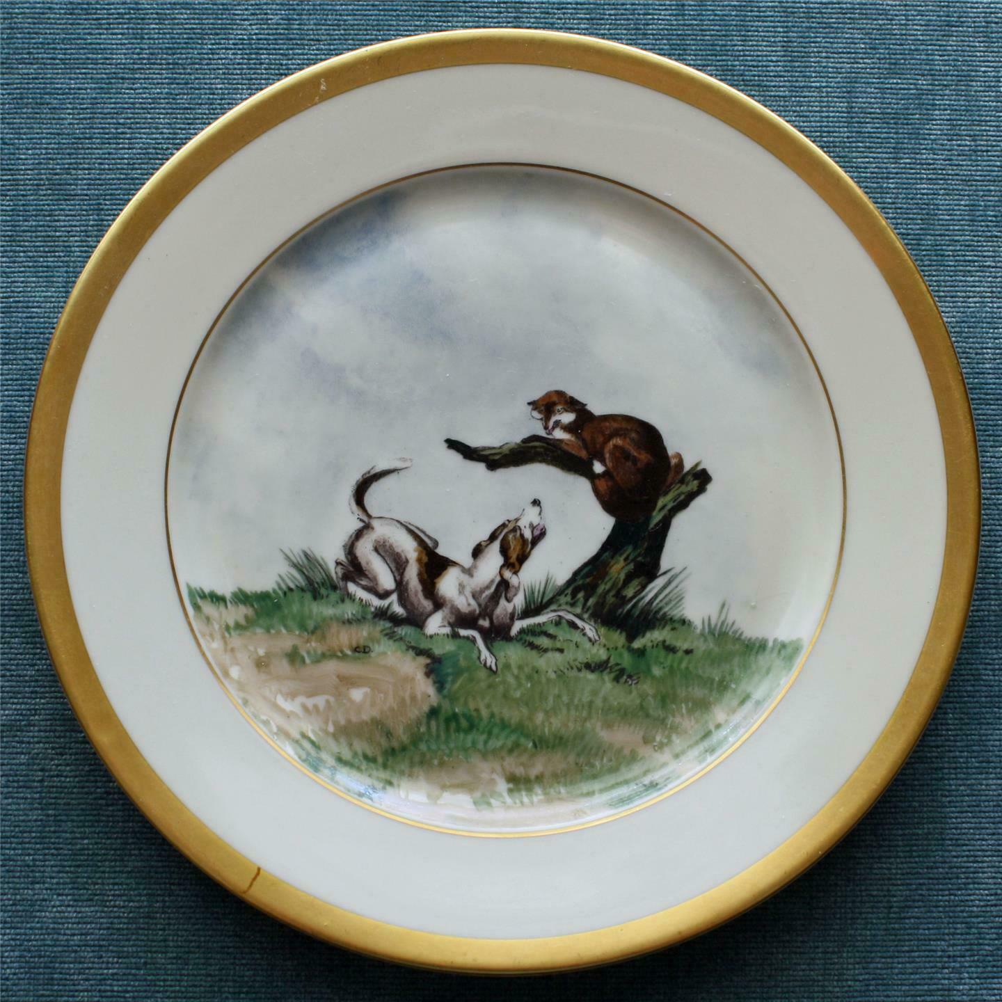 Vintage Hunt Plate # 5, Heinrich & Co., Selb, Bavaria