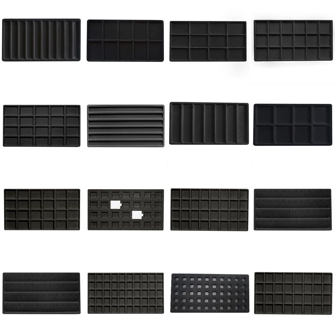 Liner Inserts For Storage Case Tray Drawer Display Collectibles Jewelry Coins