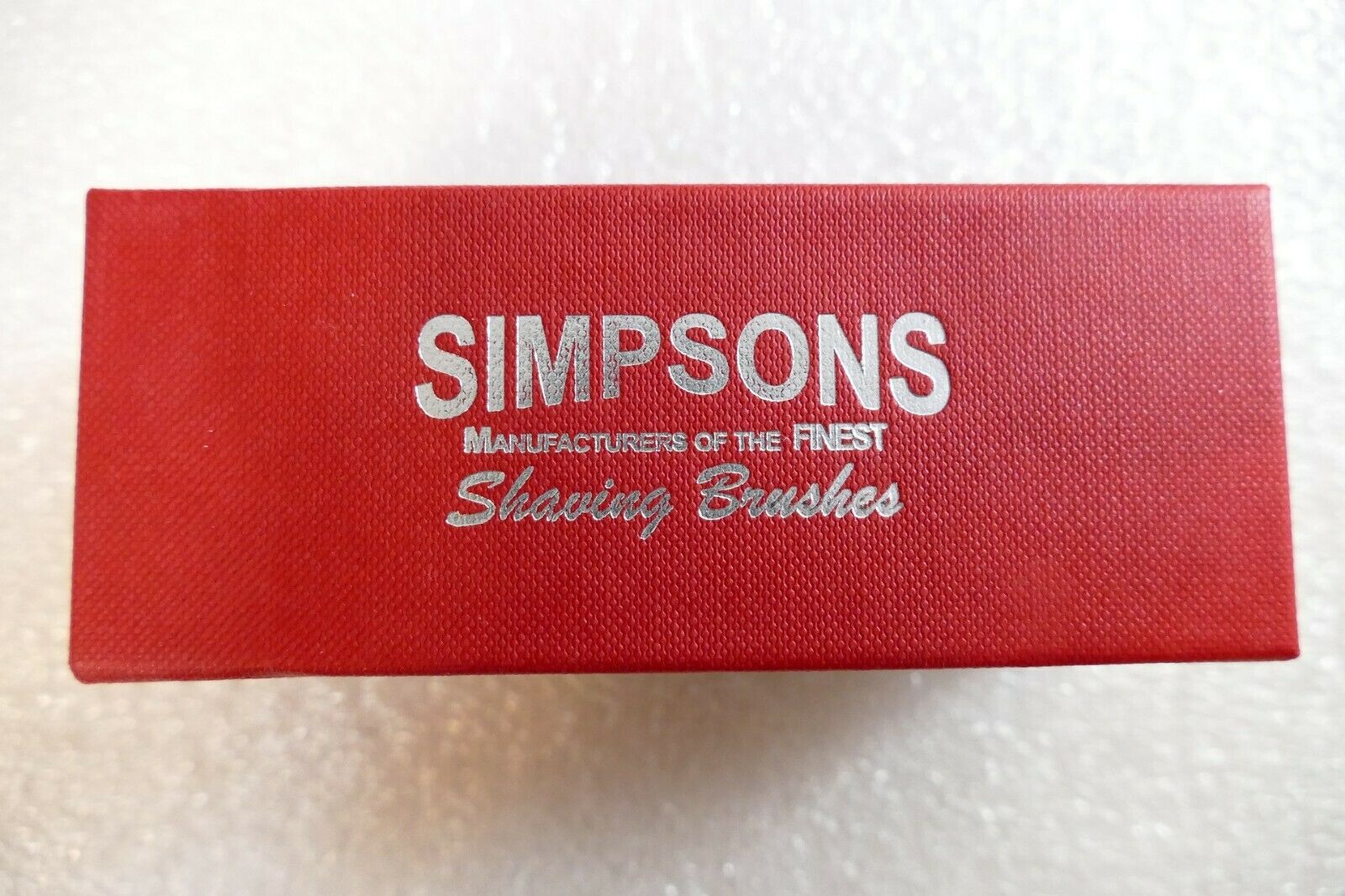 Simpson Berkeley 46 Best Badger Shaving Brush Faux Ivory Handle Open Box