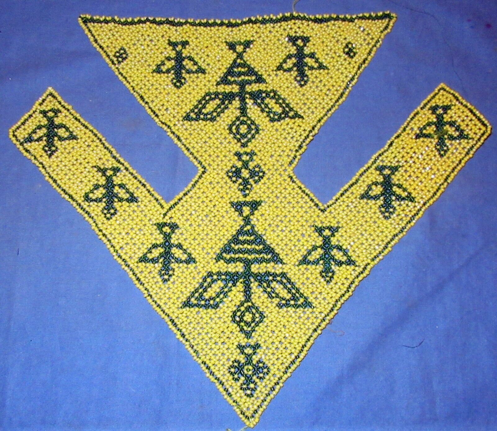 Remnants Patch Medallion Beaded Afghan Kuchi Tribal Sewing Art Crafts
