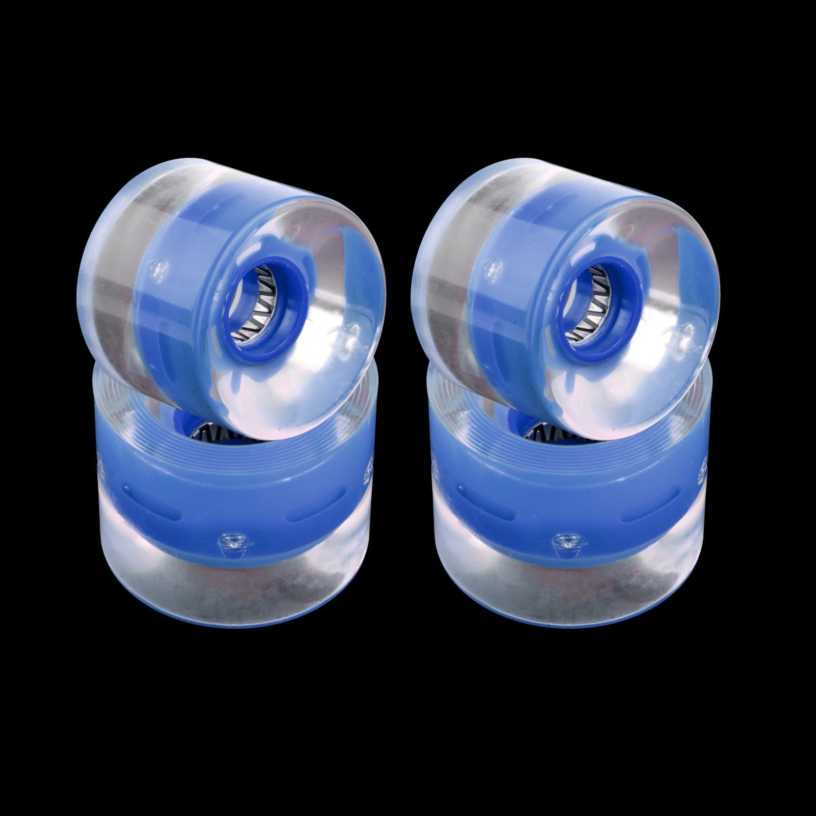4pcs Skateboard Wheels Replacement High Performance Pu Roller Wheel