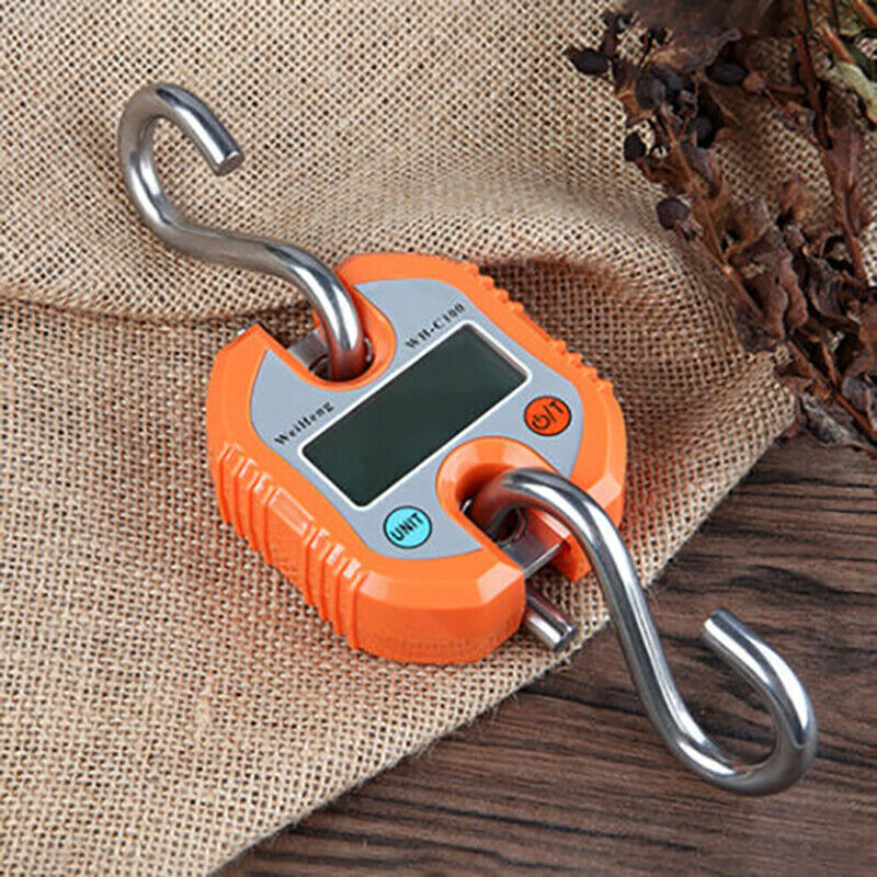 150kg Portable Lcd Digital Accurate Electronic Hanging Weighing Scale Balance