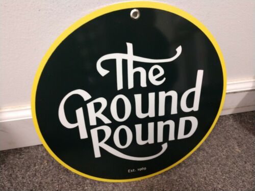 The Ground Round Restaurant Sign...free Shipping On 10 Signs