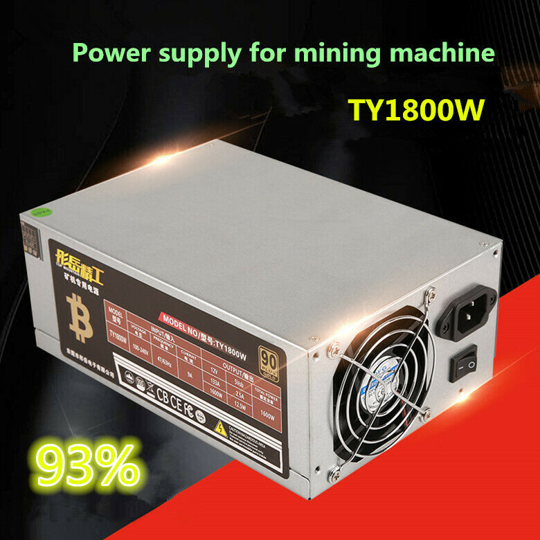 1800w Special Power Supply For Mining Machine 741 E9 T9+ V9 S9i B3d3a3 L3+ S7