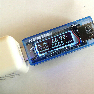 Premium New Keweisi Usb Charger Doctor Mobile Power Detector Tester