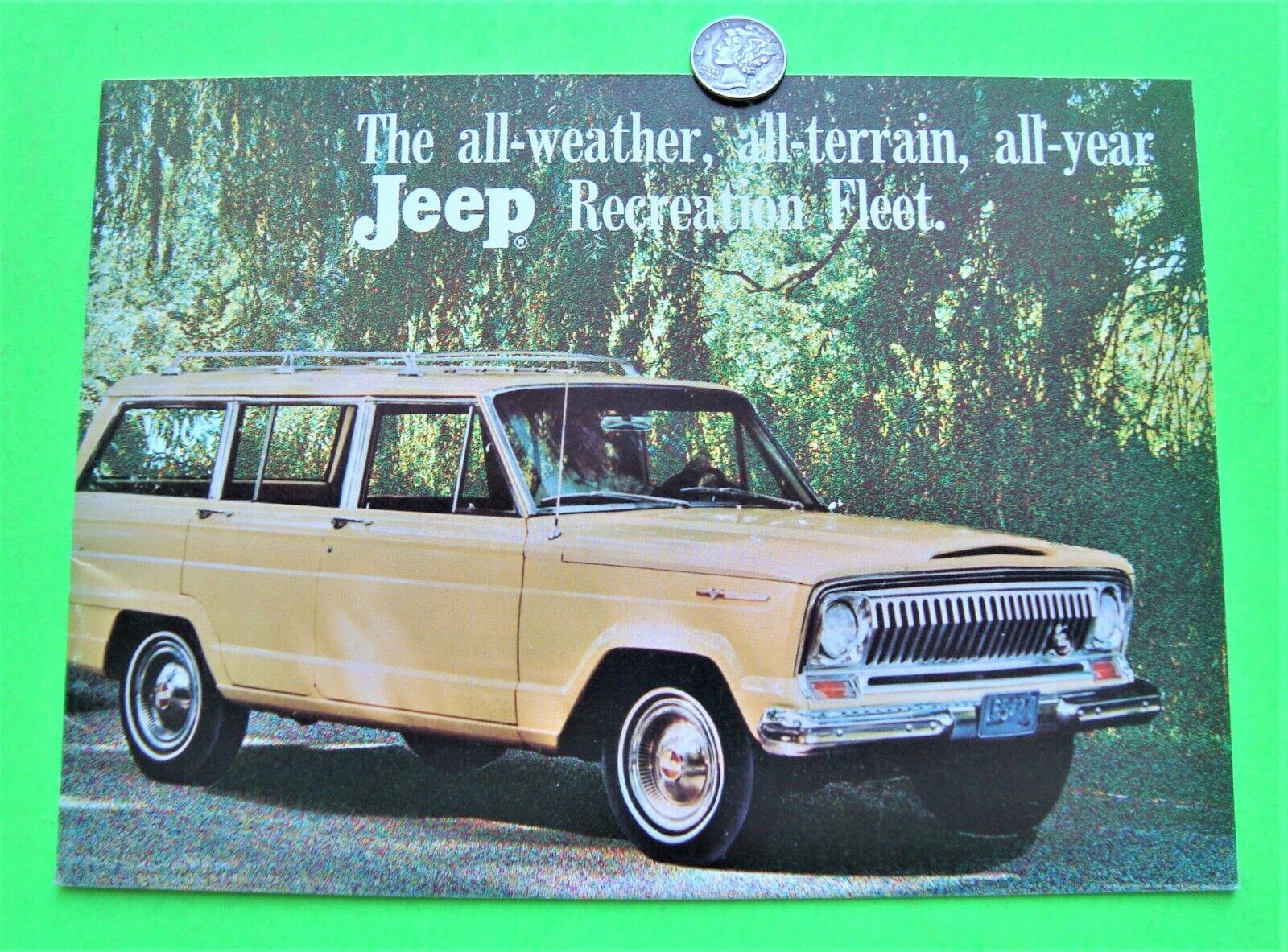 1967 Jeep Rec Veh / Camper Color Brochure 20-pg Jeepster Pick-up Wagoneer Xlnt+
