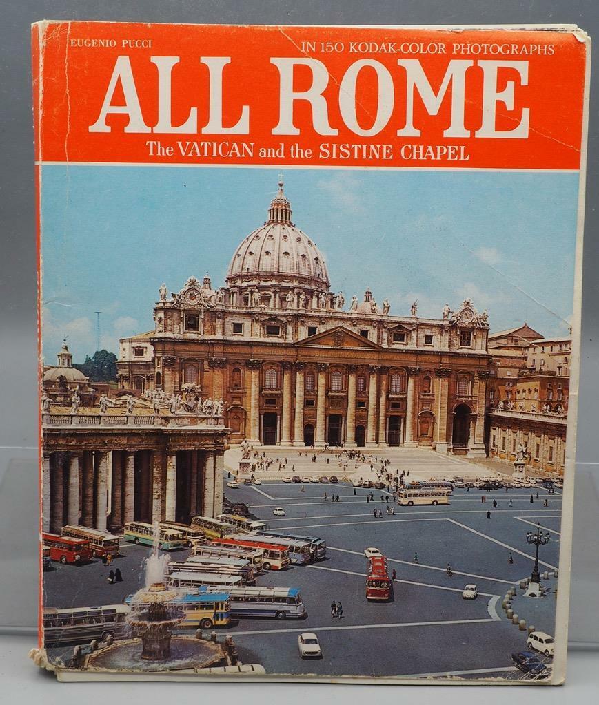 Vintage Rome Kodak Fotocolor Picture Book