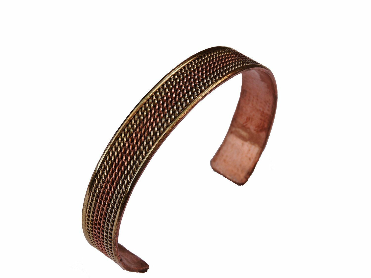 Handmade Three Metal Medicine/ Healing Bracelet From Nepal Adjustable