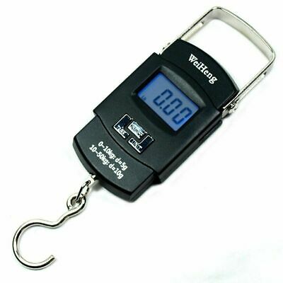 110lbs  5g-10g Dual Accuracy Portable Digital Hanging Scale Fishing / Luggage