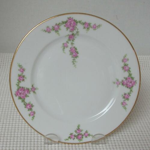Rosalinda Bread & Butter Plate Heinrich H&c Vintage Porcelain Selb Bavaria