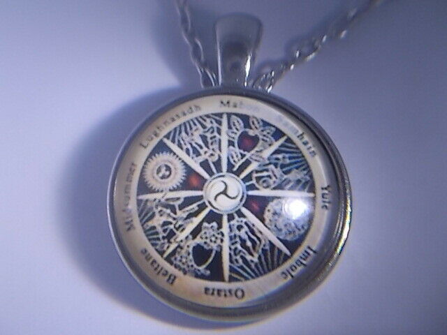 Wicca Spell Pendant & Necklace!   " Free Shipping In Usa "