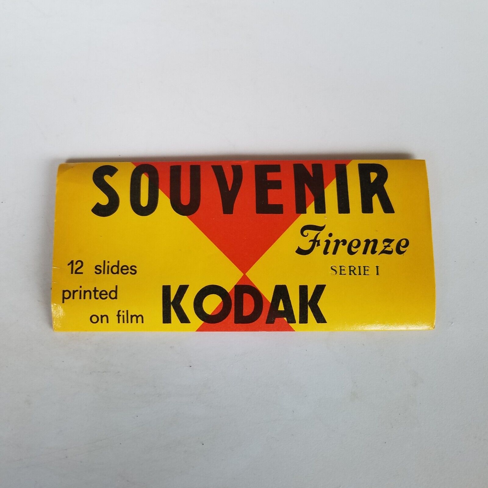 Vtg 35mm Kodak Film Slides Souvenir Florence Italy 12 Color Photos Display #1b