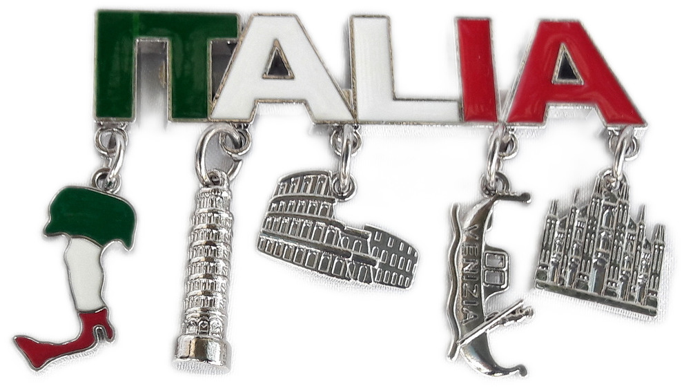New Souvenir Fridge Metal Magnet Italy Rome / Venice/ Milan/ Pisa/ Italia Italy