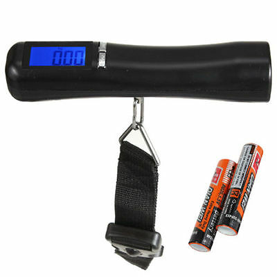 40kg/10g Portable Electronic Digital Lcd Hook Hanging Travel Luggage Scale 88lbs
