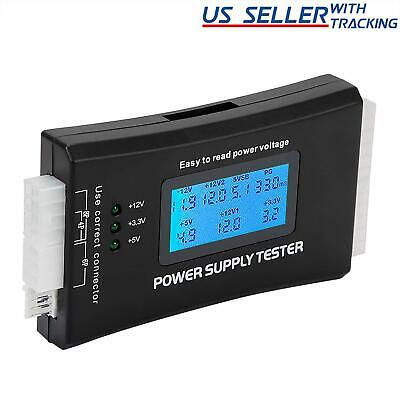 20+4 Pin Lcd Power Supply Tester For Atx, Itx, Btx, Pci-e, Sata, Hdd