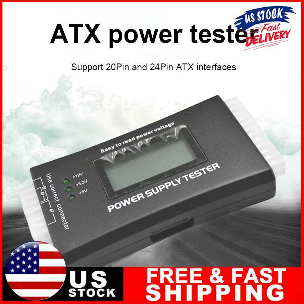 20/24 Pin Power Measuring Lcd Display Power Measuring Tester For Atx Btx Itx Tfx