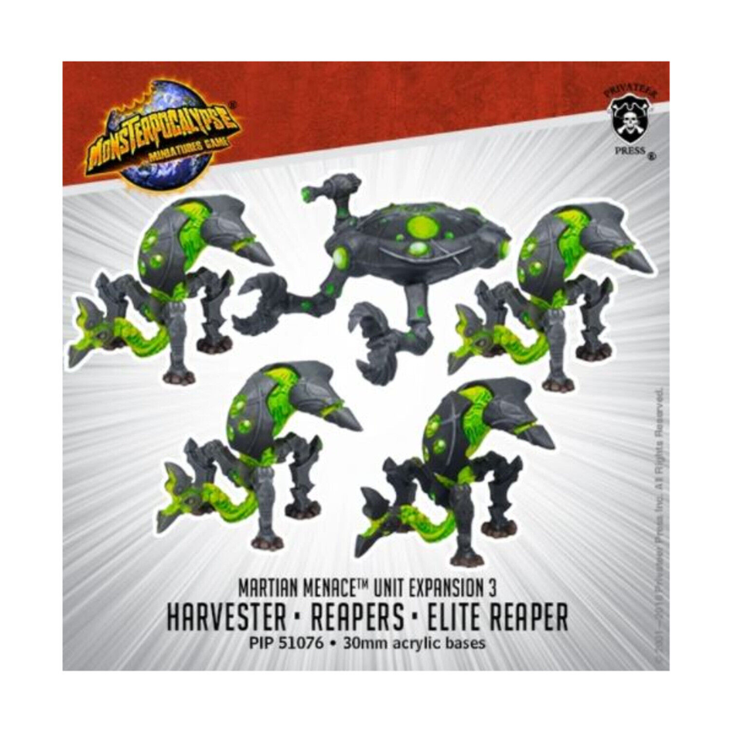 Privateer Press Monsterpocalypse Mini Reapers & Harvesters Pack New