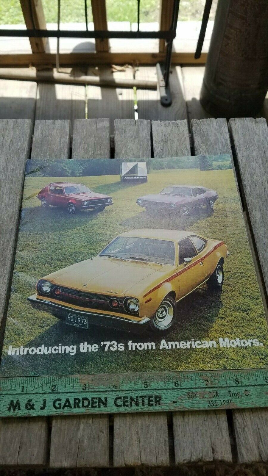 Vintage 1973 Amc Passenger Car Sales Advertising Brochure Pacer Gremlin ++